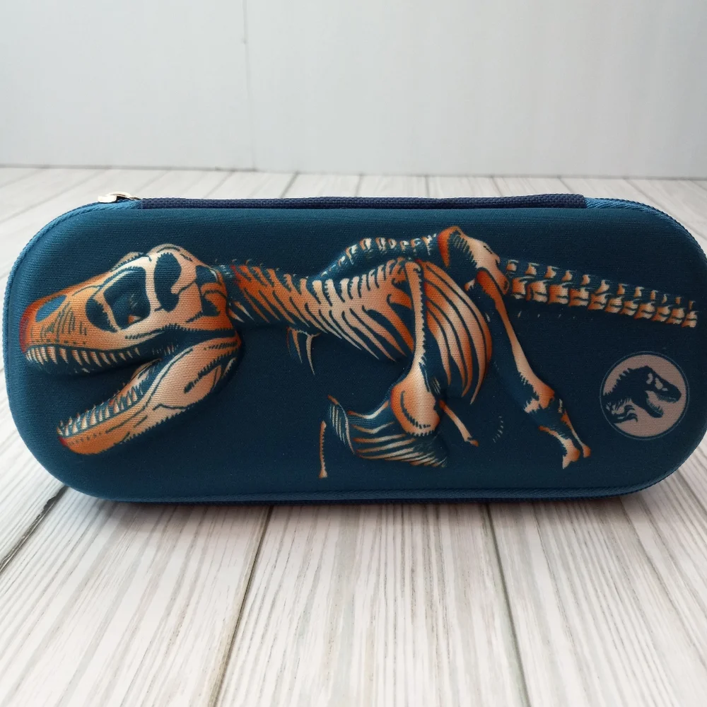 Inkology Jurassic World 3D Molded Trex Dinosaur Pencil Case
